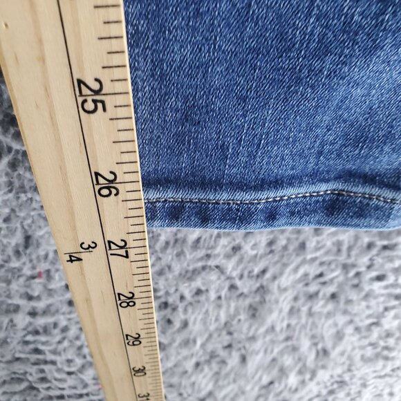 Lane Bryant Jeans Womens Size 18 Blue High-Rise Skinny Straight Fit Flex Magic - Picture 8 of 13